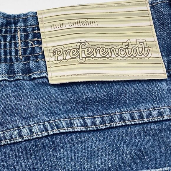 New Collection Preferencial 44 Plus Size Denim Super Stretch Shorts Brazil - Picture 7 of 7